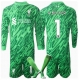 Liverpool Alisson Becker #1 Maalivahti Vieraspaita Lapsille 2024-25 Pitkähihainen (+ Lyhyet housut)