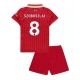 Liverpool Dominik Szoboszlai #8 Kotipaita Lapsille 2024-25 Lyhythihainen (+ Lyhyet housut)