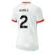 Liverpool Joe Gomez #2 Kolmaspaita Naisten 2024-25 Lyhythihainen