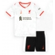 Liverpool Kolmaspaita Lapsille 2024-25 Lyhythihainen (+ Lyhyet housut)