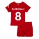Liverpool Szoboszlai Dominik #8 Kotipaita Lapsille 2023-24 Lyhythihainen (+ Lyhyet housut)