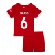 Liverpool Thiago Alcantara #6 Kotipaita Lapsille 2023-24 Lyhythihainen (+ Lyhyet housut)
