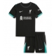 Liverpool Vieraspaita Lapsille 2024-25 Lyhythihainen (+ Lyhyet housut)