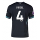 Liverpool Virgil van Dijk #4 Vieraspaita 2024-25 Lyhythihainen