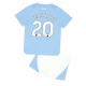 Manchester City Bernardo Silva #20 Kotipaita Lapsille 2023-24 Lyhythihainen (+ Lyhyet housut)