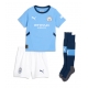 Manchester City Bernardo Silva #20 Kotipaita Lapsille 2024-25 Lyhythihainen (+ Lyhyet housut)