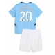 Manchester City Bernardo Silva #20 Kotipaita Lapsille 2024-25 Lyhythihainen (+ Lyhyet housut)