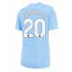 Manchester City Bernardo Silva #20 Kotipaita Naisten 2023-24 Lyhythihainen