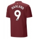 Manchester City Erling Haaland #9 Kolmaspaita 2024-25 Lyhythihainen