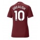 Manchester City Jack Grealish #10 Kolmaspaita Naisten 2024-25 Lyhythihainen