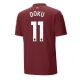 Manchester City Jeremy Doku #11 Kolmaspaita 2024-25 Lyhythihainen