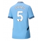 Manchester City John Stones #5 Kotipaita Naisten 2024-25 Lyhythihainen