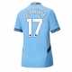 Manchester City Kevin De Bruyne #17 Kotipaita Naisten 2024-25 Lyhythihainen