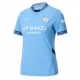 Manchester City Kotipaita Naisten 2024-25 Lyhythihainen