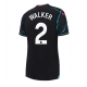 Manchester City Kyle Walker #2 Kolmaspaita Naisten 2023-24 Lyhythihainen
