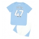 Manchester City Phil Foden #47 Kotipaita Lapsille 2023-24 Lyhythihainen (+ Lyhyet housut)