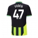 Manchester City Phil Foden #47 Vieraspaita 2024-25 Lyhythihainen