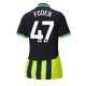 Manchester City Phil Foden #47 Vieraspaita Naisten 2024-25 Lyhythihainen
