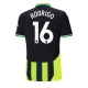 Manchester City Rodri Hernandez #16 Vieraspaita 2024-25 Lyhythihainen
