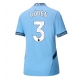 Manchester City Ruben Dias #3 Kotipaita Naisten 2024-25 Lyhythihainen