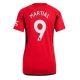 Manchester United Anthony Martial #9 Kotipaita Naisten 2023-24 Lyhythihainen