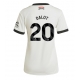 Manchester United Diogo Dalot #20 Kolmaspaita Naisten 2024-25 Lyhythihainen