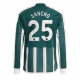 Manchester United Jadon Sancho #25 Vieraspaita 2023-24 Pitkähihainen