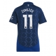 Manchester United Joshua Zirkzee #11 Vieraspaita Naisten 2024-25 Lyhythihainen