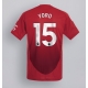 Manchester United Leny Yoro #15 Kotipaita 2024-25 Lyhythihainen