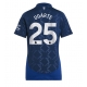 Manchester United Manuel Ugarte #25 Vieraspaita Naisten 2024-25 Lyhythihainen