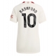 Manchester United Marcus Rashford #10 Kolmaspaita Naisten 2023-24 Lyhythihainen