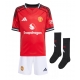 Manchester United Marcus Rashford #10 Kotipaita Lapsille 2025-26 Lyhythihainen (+ Lyhyet housut)