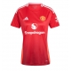 Manchester United Matthijs de Ligt #4 Kotipaita Naisten 2024-25 Lyhythihainen