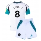 Newcastle United Sandro Tonali #8 Kolmaspaita Lapsille 2024-25 Lyhythihainen (+ Lyhyet housut)