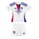 Olympique Lyonnais Kotipaita Lapsille 2024-25 Lyhythihainen (+ Lyhyet housut)