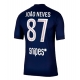 Paris Saint-Germain Joao Neves #87 Kotipaita 2025-26 Lyhythihainen