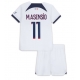 Paris Saint-Germain Marco Asensio #11 Vieraspaita Lapsille 2023-24 Lyhythihainen (+ Lyhyet housut)