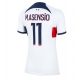 Paris Saint-Germain Marco Asensio #11 Vieraspaita Naisten 2023-24 Lyhythihainen