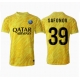 Paris Saint-Germain Matvei Safonov #39 Maalivahti Kolmaspaita 2024-25 Lyhythihainen
