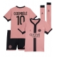 Paris Saint-Germain Ousmane Dembele #10 Kolmaspaita Lapsille 2024-25 Lyhythihainen (+ Lyhyet housut)