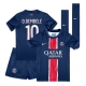 Paris Saint-Germain Ousmane Dembele #10 Kotipaita Lapsille 2024-25 Lyhythihainen (+ Lyhyet housut)