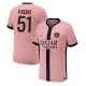 Paris Saint-Germain Willian Pacho #51 Kolmaspaita 2024-25 Lyhythihainen