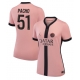 Paris Saint-Germain Willian Pacho #51 Kolmaspaita Naisten 2024-25 Lyhythihainen