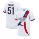 Paris Saint-Germain Willian Pacho #51 Vieraspaita 2024-25 Lyhythihainen