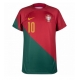 Portugali Bernardo Silva #10 Kotipaita MM-kisat 2022 Lyhythihainen