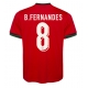 Portugali Bruno Fernandes #8 Kotipaita EM-Kisat 2024 Lyhythihainen