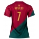 Portugali Cristiano Ronaldo #7 Kotipaita Naisten MM-kisat 2022 Lyhythihainen