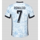 Portugali Cristiano Ronaldo #7 Vieraspaita EM-Kisat 2024 Lyhythihainen