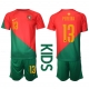Portugali Danilo Pereira #13 Kotipaita Lapsille MM-kisat 2022 Lyhythihainen (+ Lyhyet housut)