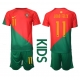 Portugali Joao Felix #11 Kotipaita Lapsille MM-kisat 2022 Lyhythihainen (+ Lyhyet housut)